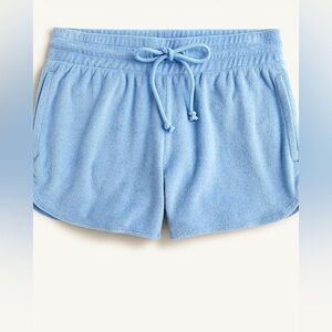 J. Crew Tie-waist towel terry short Size Large